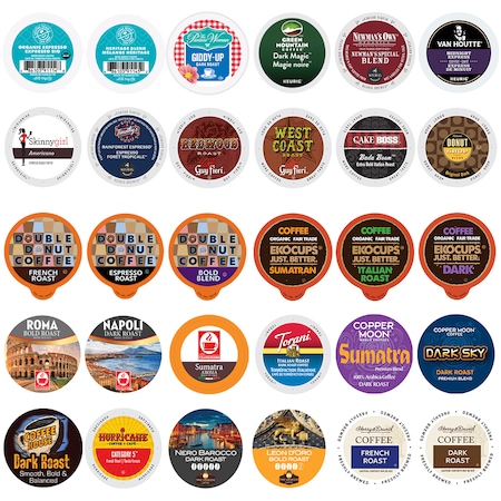 Perfect Sampler Perfect Samplers Bold & Dark Roast Variety Pack-30 Ct WM-PS-Bold-30